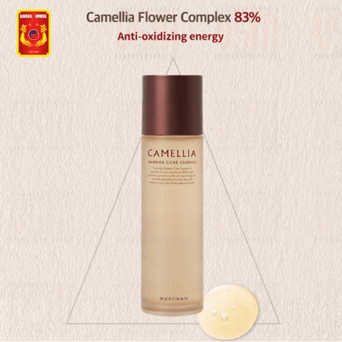 TINH CHẤT DƯỠNG DA MAROHAN CAMELLIA BARRIER CORE ESSENCE 150ML - GINSENG HOUSE
