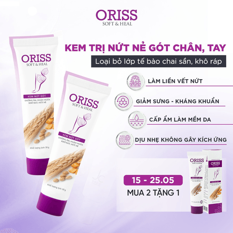 KEM TRỊ NỨT GÓT CHÂN ORISS 30G