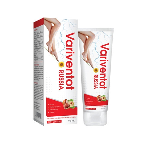KEM THOA GIÃN TĨNH MẠCH VARIVENTOT RUSSIA 70ML -BIDOPHARMA USA