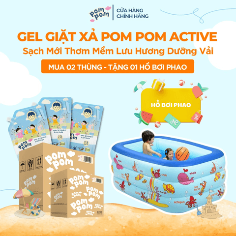 2 THÙNG 6 TÚI 2.7L] - DÀNH CHO CẢ NHÀ - GEL GIẶT XẢ 2IN1 