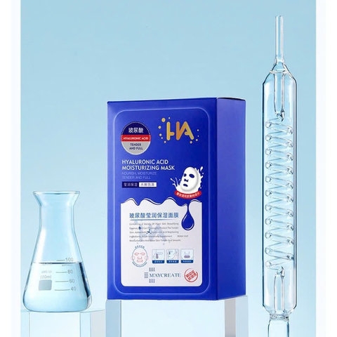 HỘP 20 MIẾNG MẶT NẠ DƯỠNG ẨM TRẮNG DA MAYCREATE - GDN