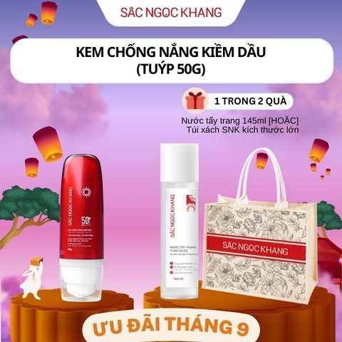 KEM CHỐNG NẮNG KIỀM DẦU SẮC NGỌC KHANG