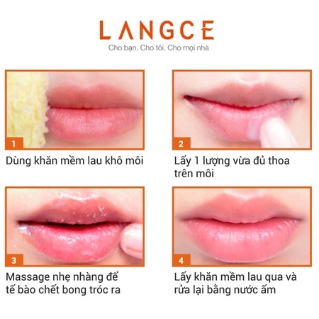 GEL TẨY TẾ BÀO CHẾT DÀNH CHO MÔI - LANGCE