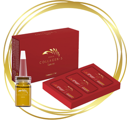 [HỘP] TINH CHẤT COLLAGEN-S LUXURY TRẺ HÓA, PHỤC HỒI DA VÀ DƯỠNG MÔI SAU PHUN XĂM - VIESKIN COLLAGEN - 3 LỌ/HỘP 910.525đ