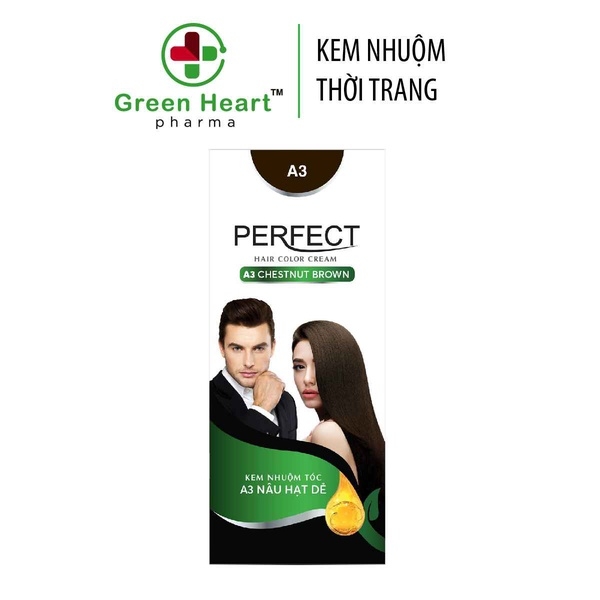 KEM NHUỘM TÓC THỜI TRANG NHIỀU MÀU- PERFECT
