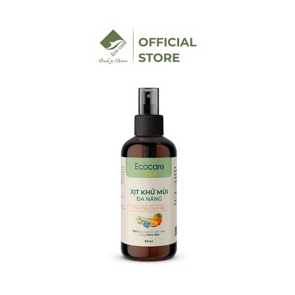 XỊT KHỬ MÙI ĐA NĂNG 50ML - ECOCARE