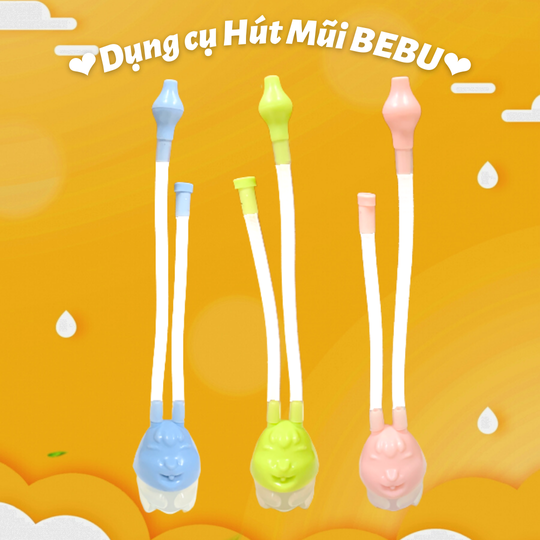 DỤNG CỤ HÚT MŨI CHO BÉ HÌNH THỎ CUTE - BEBU