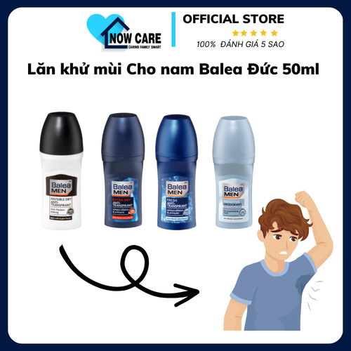 LĂN KHỬ MÙI CHO NAM ĐỨC 50ML - BALEA
