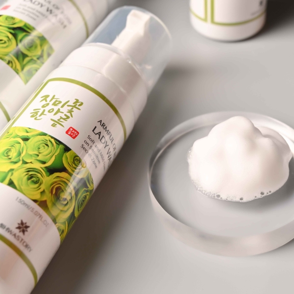 DUNG DỊCH VỆ SINH PHỤ NỮ DẠNG BỌT GIÚP SẠCH SÂU, CHỐNG VIÊM NHIỄM, TRẺ HÓA VÙNG KÍN LADY WASH MIHWASTORY