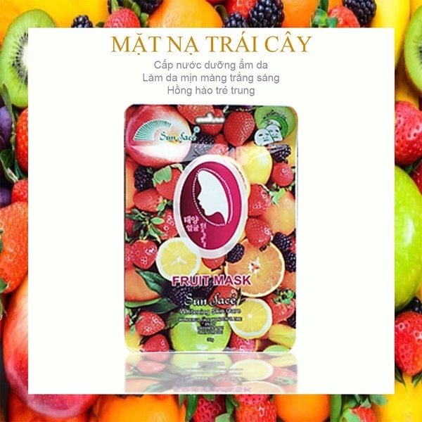 MẶT NẠ DƯỠNG DA TRÁI CÂY - SUNFACE