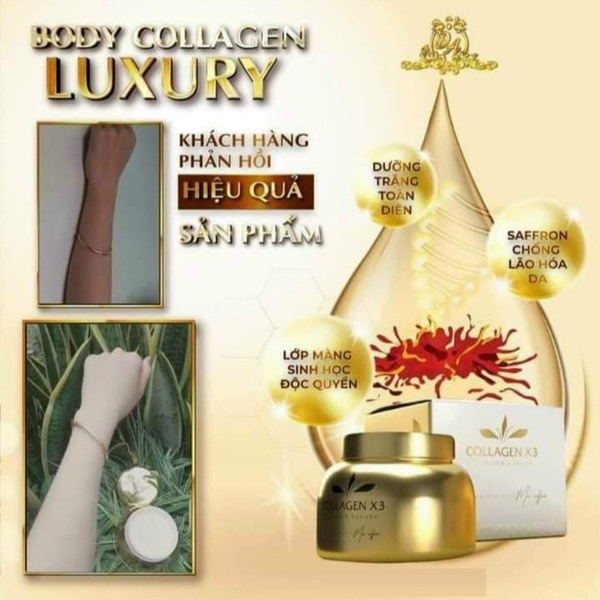KEM BODY COLLAGEN X3 LUXURY - ĐÔNG ANH