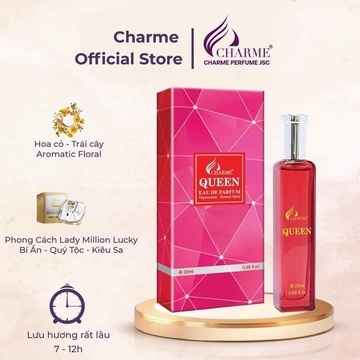 NƯỚC HOA CHARME QUEEN MINI 20ML - CHARME