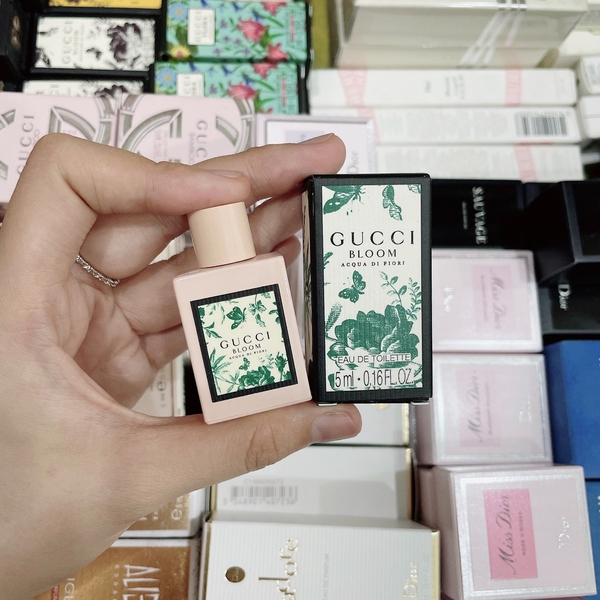 NƯỚC HOA MINI GUCCI BLOOM ACQUA DI FIORI EDT 5ML / GUCCI XANH - NOEM