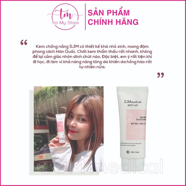 KEM CHỐNG NẮNG SJM 60ML - DR.SKINCARE