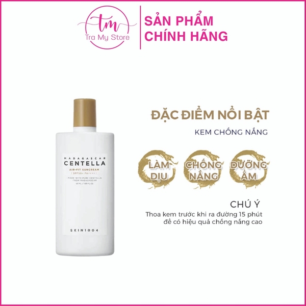 KEM CHỐNG NẮNG CHO DA NHẠY CẢM SPF 50+ 50ML - SKIN1004