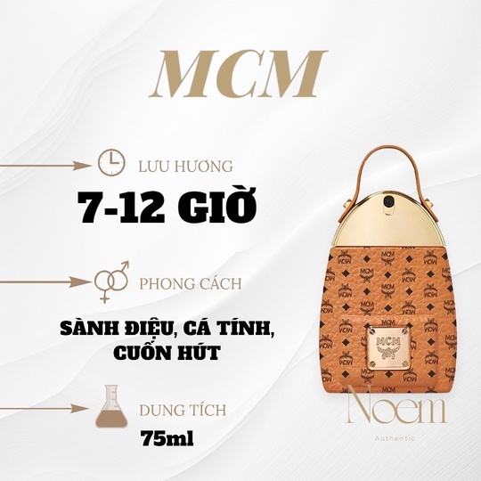 NƯỚC HOA UNISEX MCM EDP 75ML - NOEM
