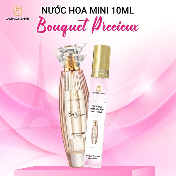 NƯỚC HOA NỮ BOUQET PRECIEUX LAURA PARIS NO1 10ML - LAURA SUNSHINE