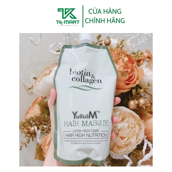 KEM HẤP Ủ DƯỠNG TÓC PHỤC HỒI BIOTIN COLLAGEN