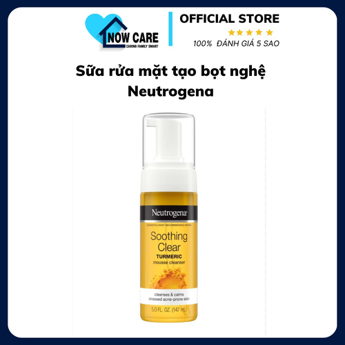 SỮA RỬA MẶT TẠO BỌT NGHỆ NGỪA MỤN - NEUTROGENA