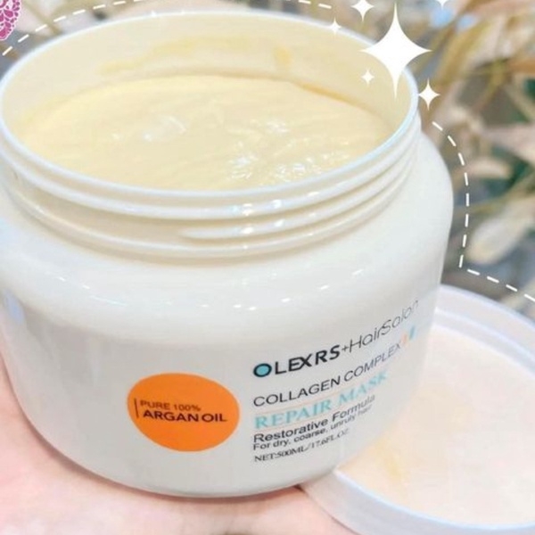 HẤP Ủ TÓC PHỤC HỒI HƯ TỔN CHỐNG GÃY RỤNG 500ML - OLEXRS