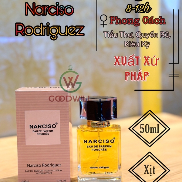 NƯỚC HOA GOODWILL NARCISO 50ML