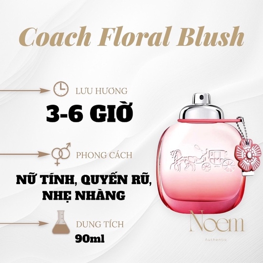 NƯỚC HOA COACH FLORAL BLUSH EDP 90ML - NOEM