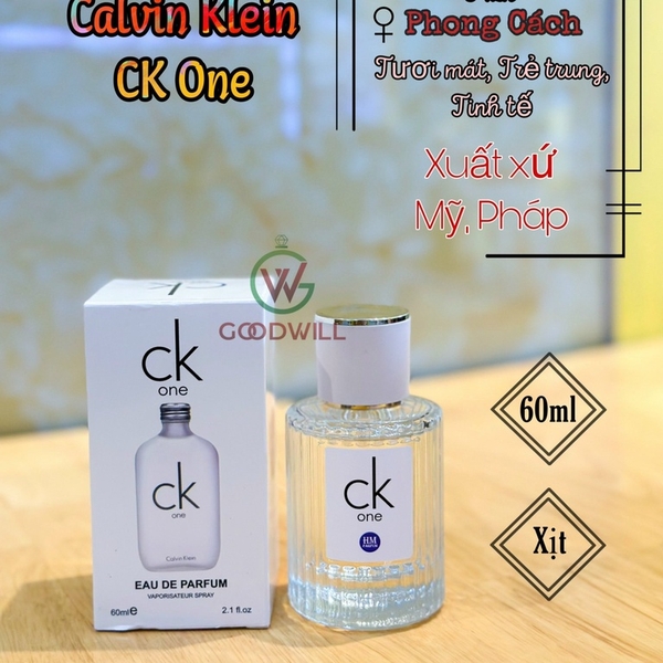 NƯỚC HOA NAM CALVIN KLEIN 60ML
