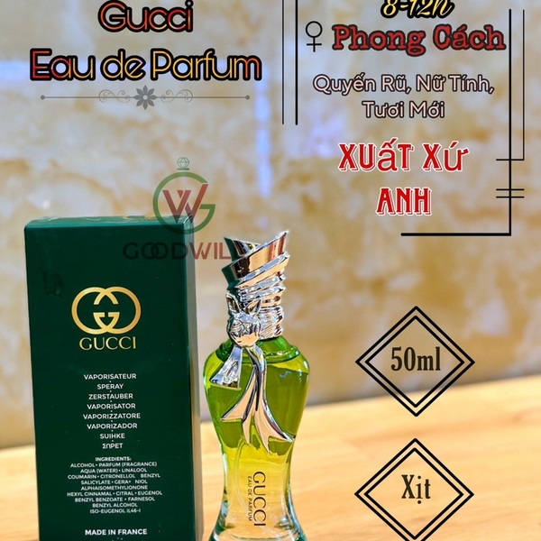 NƯỚC HOA NỮ GUCCI EAU DE PARFUM 50ML