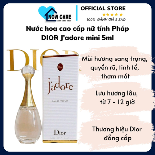 NƯỚC HOA CAO CẤP NỮ TÍNH J'ADORE PHÁP - DIOR