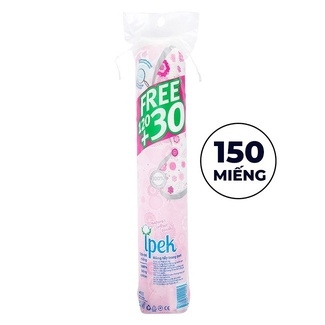 BÔNG TẨY TRANG SIÊU MỀM MỊN 120+30 MIẾNG - IPEK