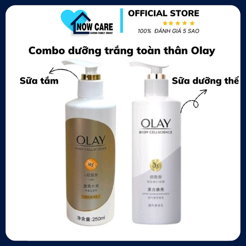 DƯỠNG TRẮNG TOÀN THÂN B3 VÀ VITAMIN C - OLAY