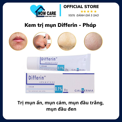KEM TRỊ MỤN DIFFERIN PHÁP - GALDERMA