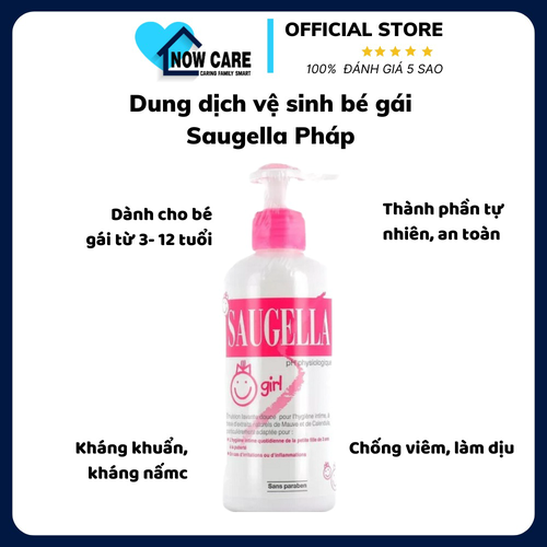 DUNG DỊCH VỆ SINH BÉ GÁI PHÁP - SAUGELLA