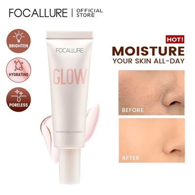 KEM LÓT FOCALLURE TRANG ĐIỂM TỰ NHIÊN KIỀM DẦU CHE PHỦ LỖ CHÂN LÔNG GIÚP LÀM MỊN DA 25G
