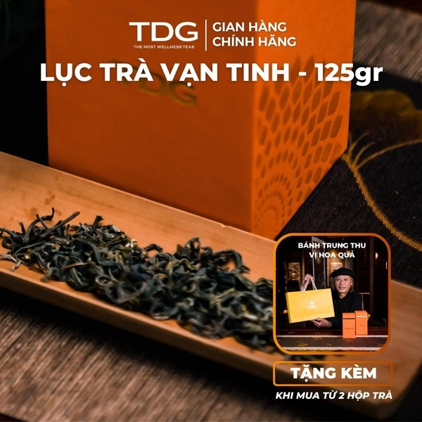 LỤC TRÀ VẠN TINH 125 GRAM, LỤC TRÀ CỔ THỤ 300 NĂM TDG
