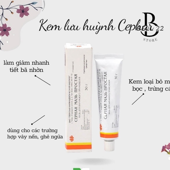 KEM LƯU HUỲNH CEPHAR CHẤM MỤN NGA B1146 - BELL22 STORE