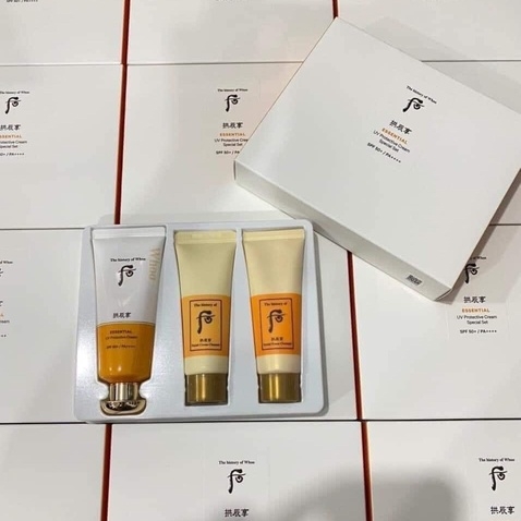 SET KEM CHỐNG NẮNG+ TẨY TRANG + SỮA RỬA MẶT