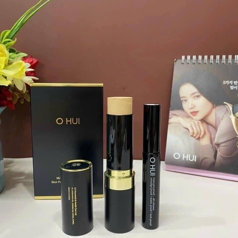 SET KEM NỀN DẠNG THỎI 2 ĐẦU TẶNG KÈM MACARA CHE KHUYẾN ĐIỂM CHỐNG NẮNG AD359 - ÁNH DƯƠNG