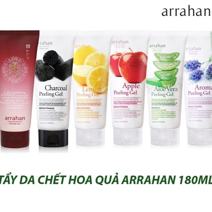 GEL TẨY DA CHẾT HOA QUẢ LÀM TRẮNG DA 180ML - ARRAHAN