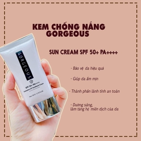 KEM CHỐNG NẮNG LỚN THE GORGROUS - BE YOURSELF