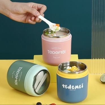BÌNH Ủ CHÁO 530ML TEDEMEI - SU