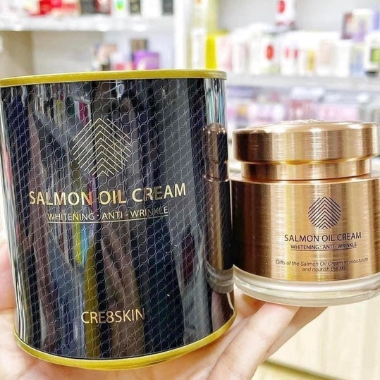 KEM DƯỠNG DA CÁ HỒI SAMOL OIL HÀN QUỐC GIÚP DA CĂNG BÓNG TRẺ HÓA AD443 - ÁNH DƯƠNG
