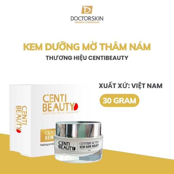 KEM NGÀY DƯỠNG SÁNG MỜ THÂM NÁM LÀM MỊN DA CENTIBEAUTY 30G