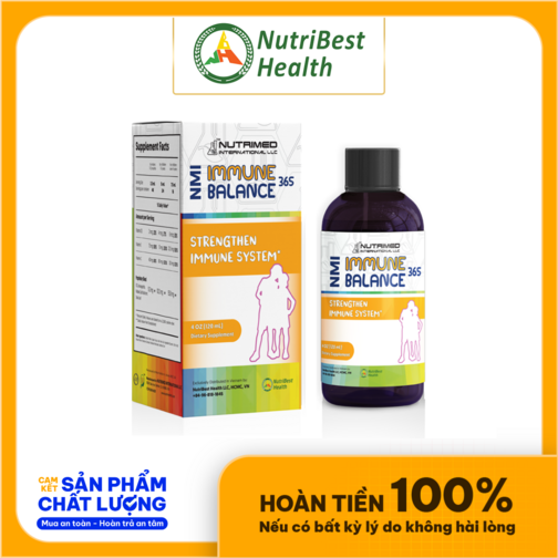 Thực phẩm bảo vệ sức khỏe NMI IMMUNE BALANCE 365 (Thực phẩm hỗ trợ tăng cường sức đề kháng cho trẻ NMI - IMMUNE BALANCE)