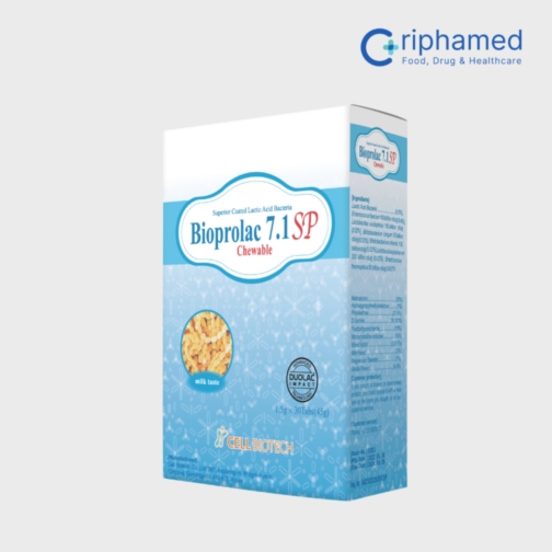 Viên nhai sức khỏe Bioprolac Chewable (Hộp 30 viên)