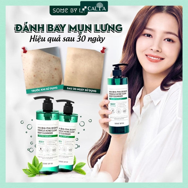 Sữa Tắm Some By Mi Giảm Mụn Cơ Thể, Làm Sạch Sâu-hàn