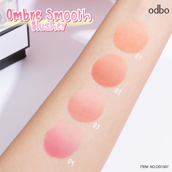 Phấn má odbo Ombre Smooth Blusher