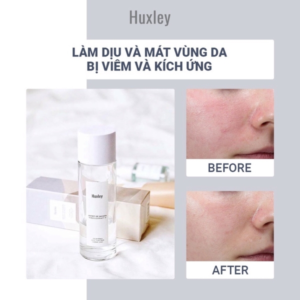 Nước hoa hồng Huxley- 120ml-hàn quốc