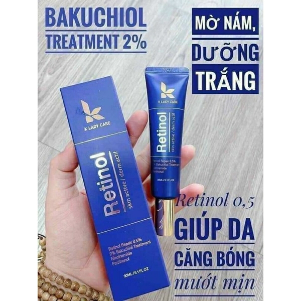 Kem Retinol K Lady Care 0.5% - 30ml ( màu tím )-hàn