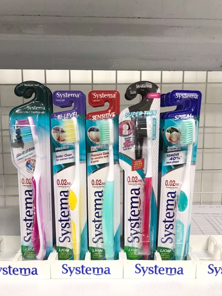 BCĐR Systema Super Thin Charcoal đế siêu mỏng lông xoắn kép